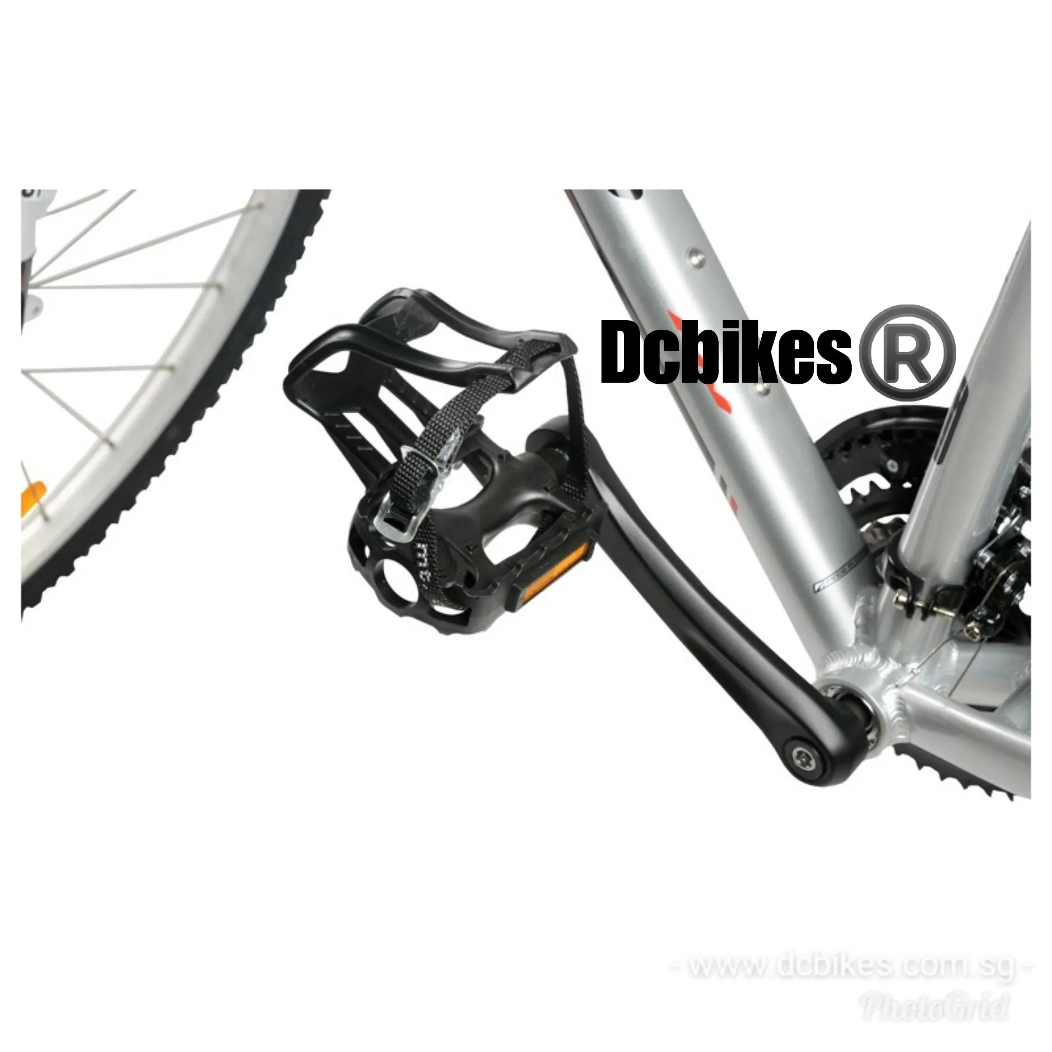 Zefal Universal Bicycle Toe Clips   Pedal Strap Set