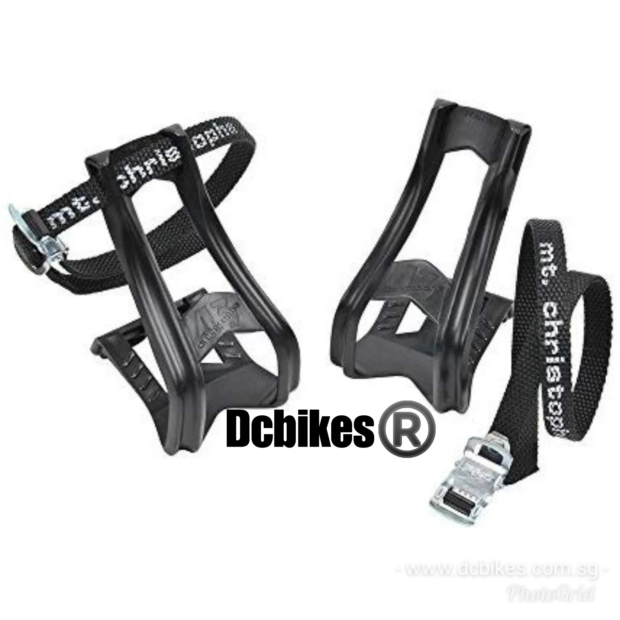 Zefal Universal Bicycle Toe Clips   Pedal Strap Set
