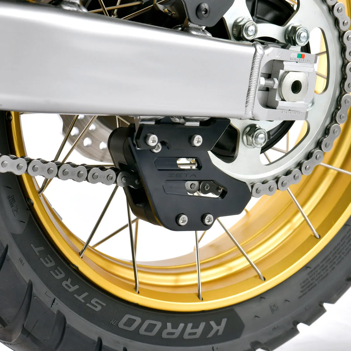 Zeta Durable Chain Guide CRF1100L Black