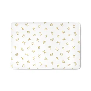 Zodiac pattern doormats