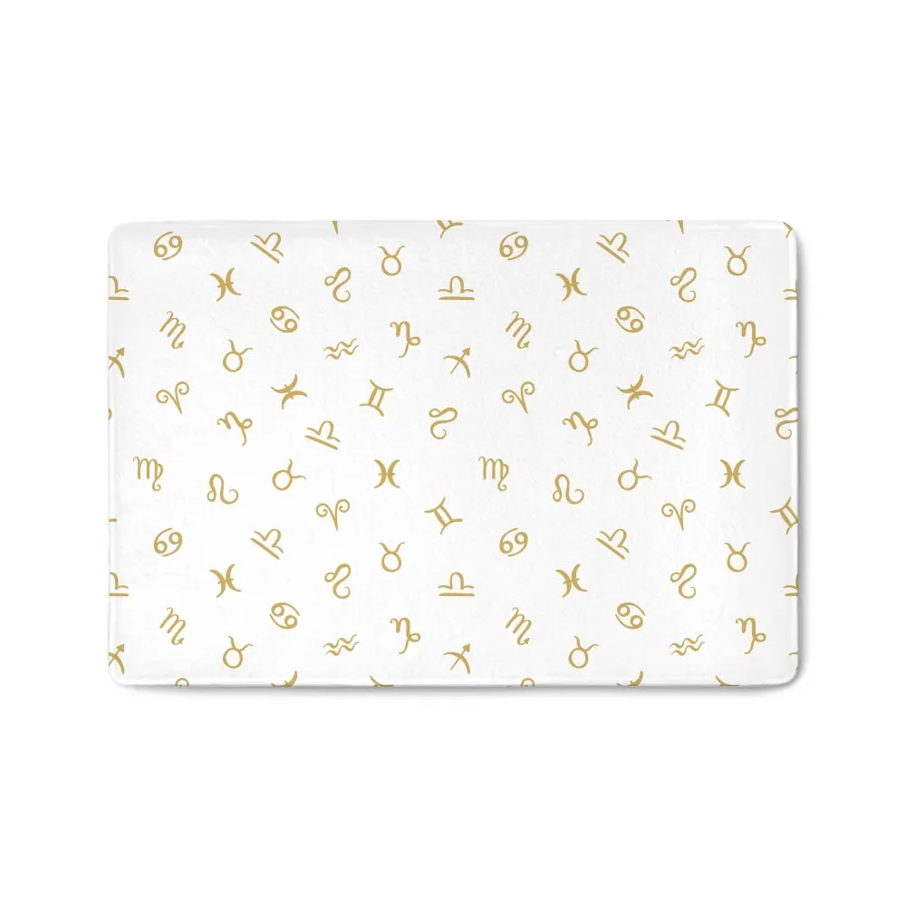 Zodiac pattern doormats